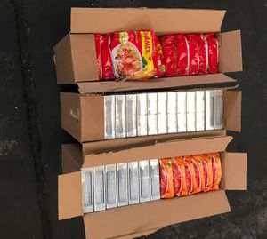 The 30 million cigarettes hidden among noodle soup