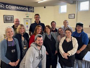 Supporting image for story: Training provider serves up £25,000 boost to the Good Shepherd Wolverhampton