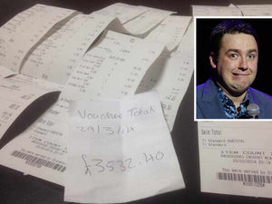 Supporting image for story: The 'late' Jason Manford . . . but will the drinks be on him in Telford tonight?