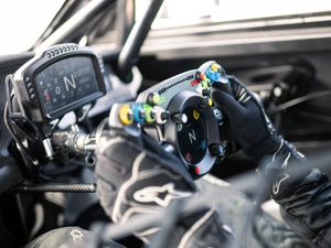 Supporting image for story: Bentley and Fanatec create wheel to be used for both real and virtual racing