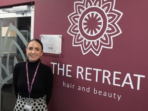 Supporting image for story: Jodie taking over college's hair and beauty team