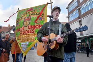 Shrewsbury musician Tony Stanton