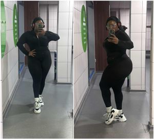 Janay Dawes claims the incident occurred when she was taking her usual progress pics for her personal trainer