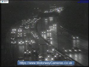 Supporting image for story: Lane closed on M6 southbound near spaghetti junction following collision