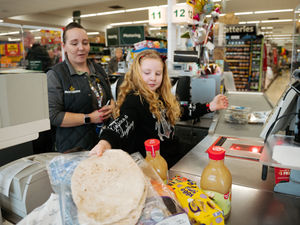 Supporting image for story: Watch kids scan shopping at Shrewsbury supermarket as fun children's checkout is hailed by all