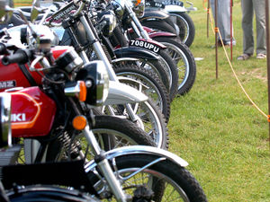 Supporting image for story: Distinguished gents to hit the road on vintage bikes for men's charities