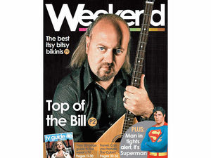 Supporting image for story: Bill Bailey on fruit flans and car horns in Weekend