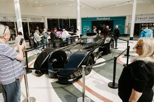 The Batmobile wowed comic book fans in the Wulfrun Centre