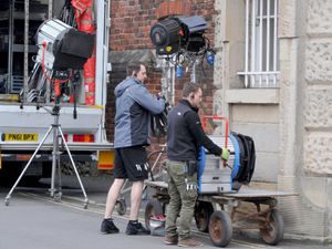 Supporting image for story: Shrewsbury's Dana Prison to feature on the silver screen as TV crew move in - with video