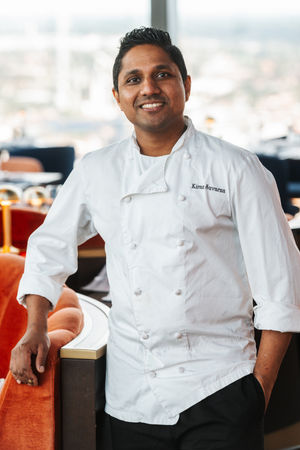 Kiran Suvarna's philosophy centres on clean, modern, and meticulously crafted dishes that draw out the essence of each ingredient.