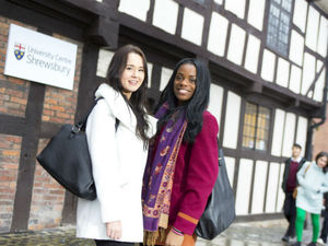 Supporting image for story: Students prepare for first graduation at Shrewsbury's University Centre