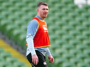 Peter O’Mahony during training ahead of Ireland's win over England last weekend