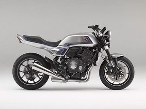 Supporting image for story: Honda CB-F Concept takes on retro inspiration