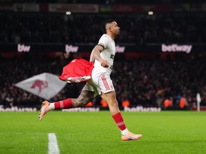 Supporting image for story: Arsenal score four in second half in statement win over title rivals Aston Villa