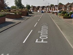 Supporting image for story: 'Problem' Walsall road frightens residents after speeding