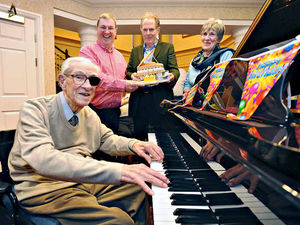 Supporting image for story: Albert has key to a long life at 100