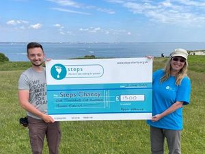 Supporting image for story: Zoologist with clubfoot raises £1,500 for charity after walking the Jurassic Coast
