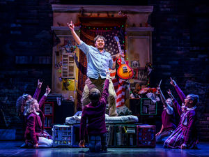 Supporting image for story: WATCH: School of Rock musical stars delighted to perform on home turf