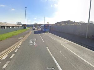 Supporting image for story: Man escapes with minor injuries after Kingswinford crash that left his car on its roof