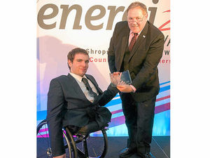 Supporting image for story: Mickey Bushell honoured at Energize Awards 2012