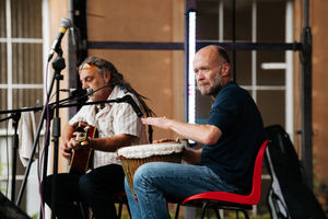 Flat Stanley perform on the Fixed Wheel Main Stage