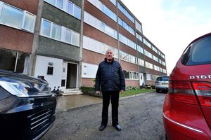 Dennis Clark at Coton Manor flats