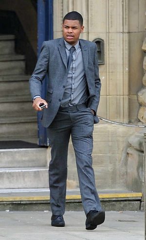 Ryan Grandison outside court