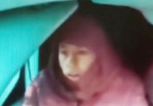 This driver was seen taking the vehicle before quickly making an escape