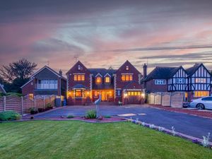 Supporting image for story: Wolverhampton mansion with swimming pool, cinema and separate cottage up for sale