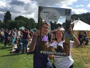 Supporting image for story: MEP Ellie chips in at wildlife festival