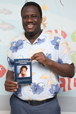 Consultant paediatrician Dr Abdulhakin Abdurrazaq