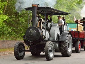Supporting image for story: Steam machines rally through Ironbridge Gorge - in pictures and video