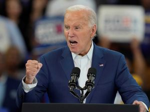 Supporting image for story: Joe Biden insists he is ‘not done yet’ at election rally
