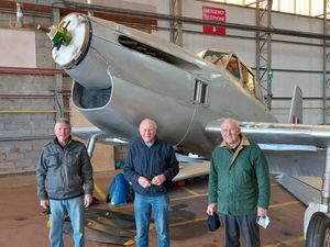 Supporting image for story: Replica plane finds new home