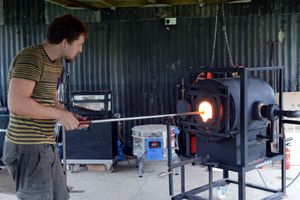Demonstrating at The Big Art Show in Shrewsbury back in 2014