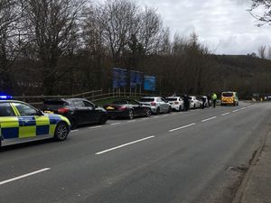 Supporting image for story: Police pull over SIX Mercedes cars after anti-social driving complaints