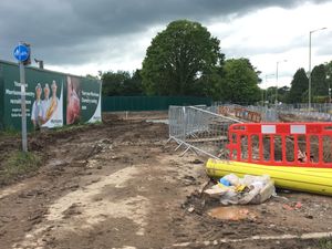Site of the new Morrisons store in Oswestry