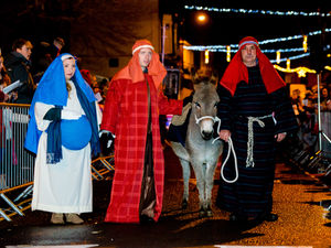 Supporting image for story: Live nativity show is real festive treat for Market Drayton - with pictures