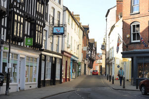 A lonely place – one of the town centre streets.