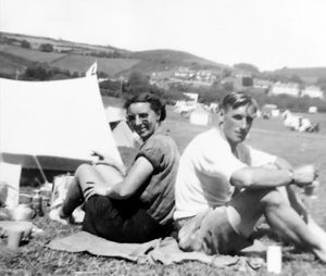 Charlie and Hilda loved cycling and camping