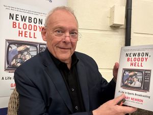 Supporting image for story: Sports writer Gary Newbon cracks up at book launch – all thanks to Jasper Carrott