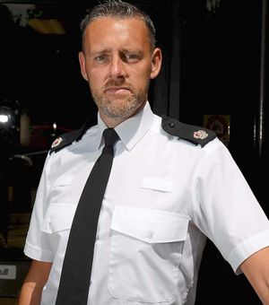 Superintendent Tom Harding at Malinsgate Police Station