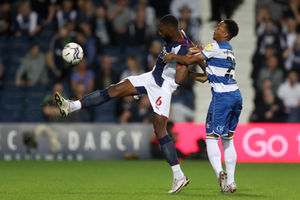 Semi Ajayi of West Bromwich Albion and Chris Willock (Photo by Adam Fradgley/West Bromwich Albion FC via Getty Images).