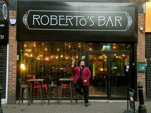 Roberto's Bar is a bar with pedigree and is in the image of the owner