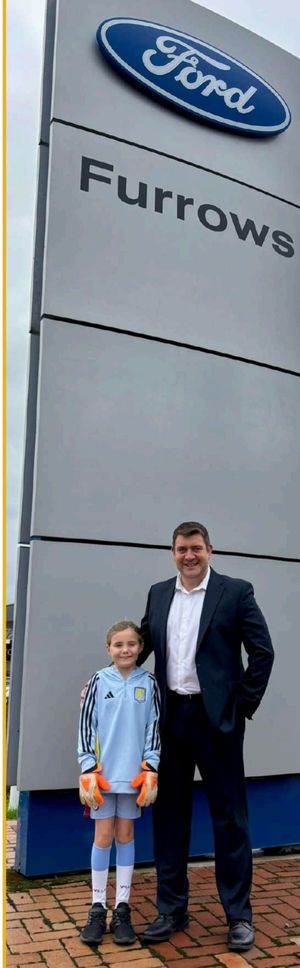 Molly and her dad Adrian 