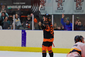 Kyle Ferguson, scorer of Tigers' third goal. Picture: