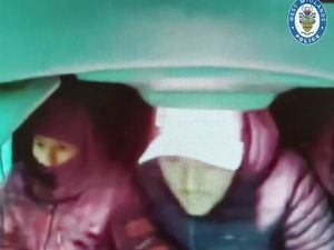 Supporting image for story: Watch: Suspected van thieves caught in the act on hidden camera in van