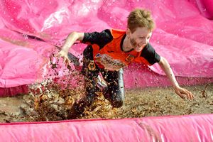 Sandwell Valley, West Bromwich at the Race for Life Mud Run