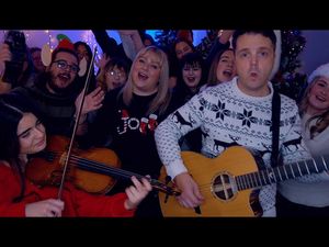 Supporting image for story: Talented Telford students who impressed Elton John in lockdown release latest festive music video