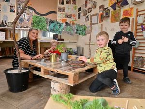 Supporting image for story: We visit Albrighton primary school which boasts an outdoor swimming pool and where school dinners are loved, not dreaded